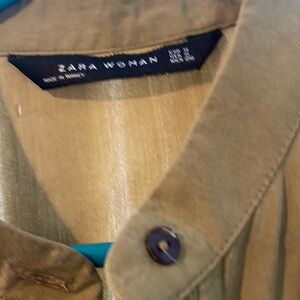 Long top or mini dress Army green